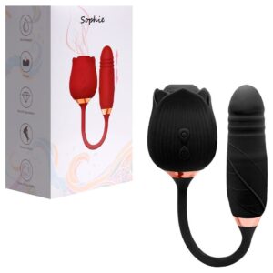 vibrador clitoriano para el punto g, rosa, sexy, importado