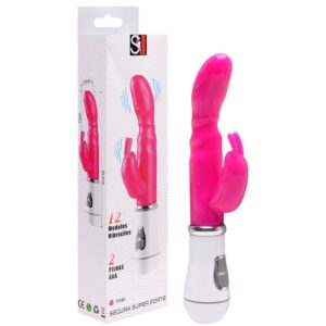 Vibrador de punto G con doble motor Jelly, importación sexy