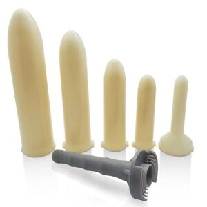 Juego de 5 dilatadores anales de plástico