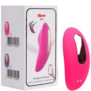 Vibrador De Bragas A Través De La Aplicación 9 Modos Importación Lenta Y Sexy