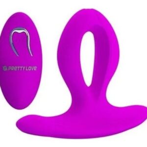 Plug anal inalámbrico con 12 vibraciones y expansión de contracción Pretty Love Vipmix