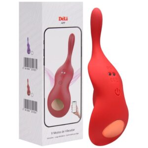 Vibrador de bragas vía aplicación, 9 modos, Déli Sexy Import
