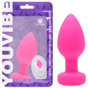 Plug anal de 10 vibraciones con control Youvibe Vipmix